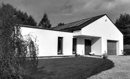 Parterowy dom „L”