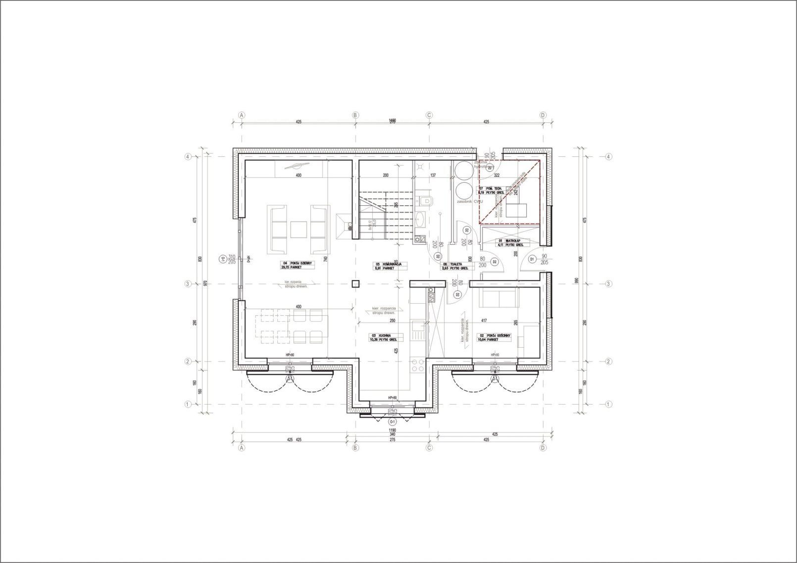 Podgórski dom rustykalny