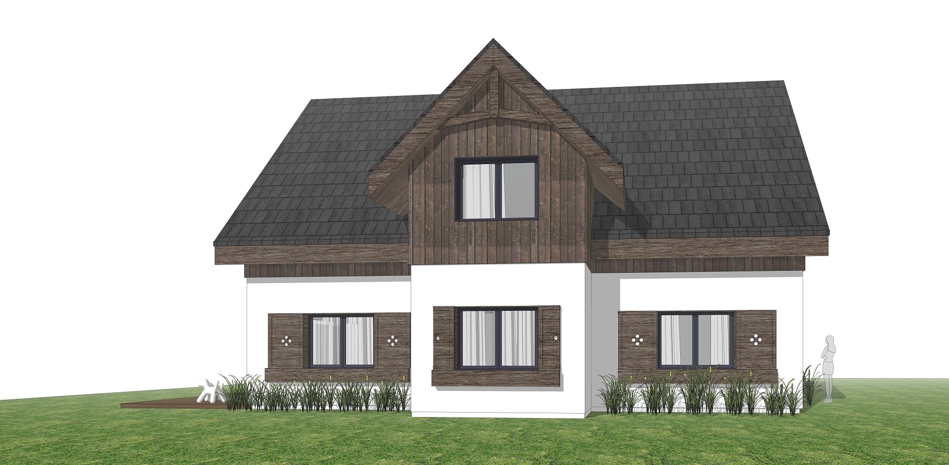 Podgórski dom rustykalny