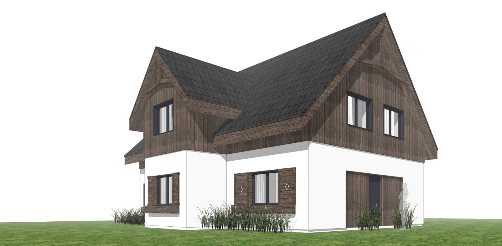 Podgórski dom rustykalny