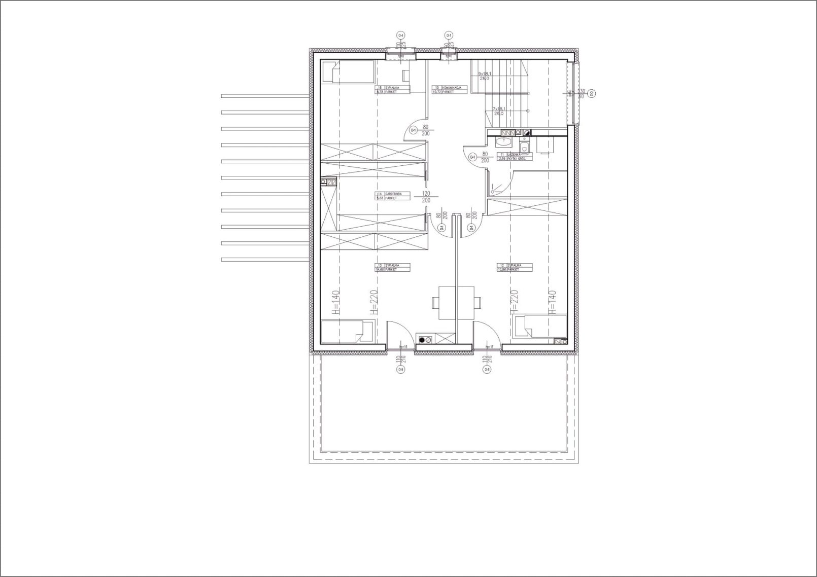 Prosty dom podmiejski