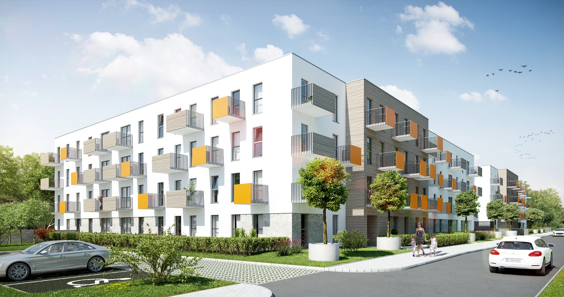 Zespół budynków mieszkalnych wielorodzinnych 