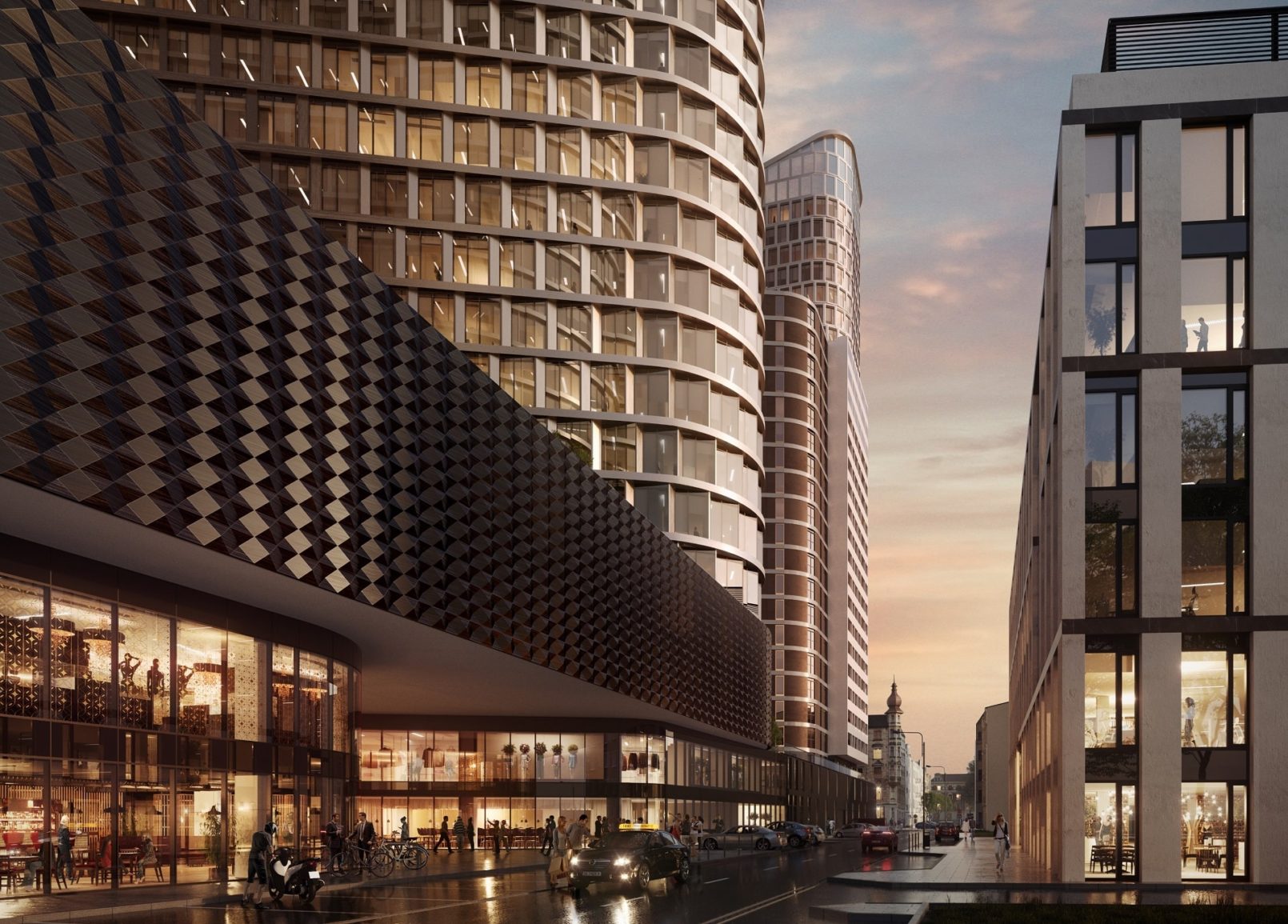 Zespół zabudowy biurowo-mieszkaniowej 