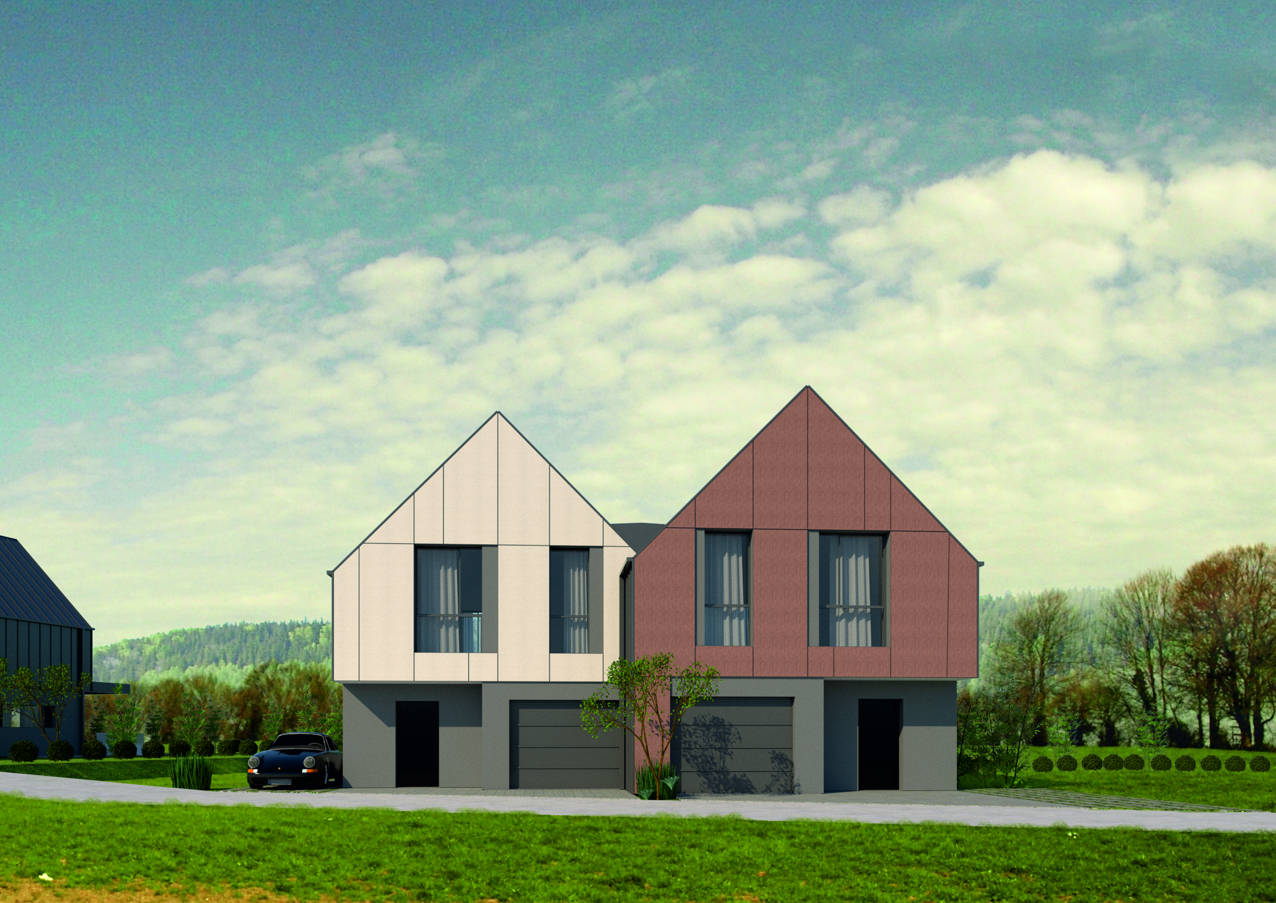 Podgórskie domy jednorodzinne